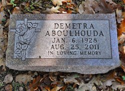 Demetra <I>Roussis</I> Aboulhouda 