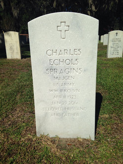MG Charles Echols “Pete” Spragins 