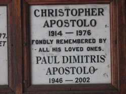 Paul Dimitris Apostolo 