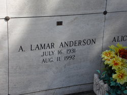 A. Lamar Anderson 