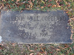 Queenie Evelyn <I>Wall</I> Copeland 