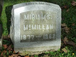 Miriam L “Minnie” <I>Supplee</I> McMillan 