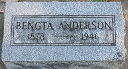 Bengta <I>Benson</I> Anderson 
