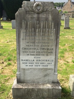 Christina <I>Bowman</I> Archibald 