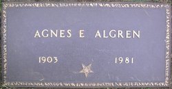 Agnes Elizabeth <I>Loberg</I> Algren 