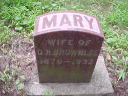 Mary <I>Crane</I> Brownlee 