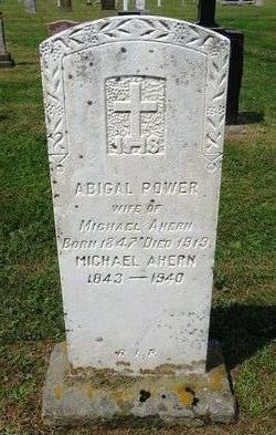 Abigail <I>Power</I> Ahern 
