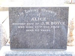 Alice <I>Kither</I> Boyce 