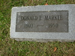 Donald E Markle 