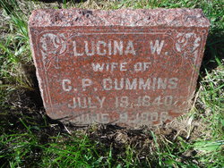 Lucina W <I>Allard</I> Cummins 