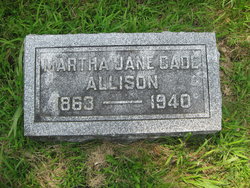 Martha Jane Cade Allison 