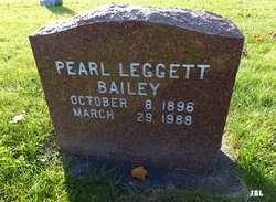 Mary Pearl <I>Leggett</I> Bailey 