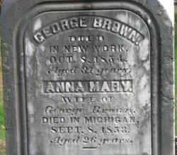 Anna Mary <I>Bush</I> Brown 