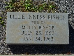 Lillie Lee <I>Inness</I> Bishop 