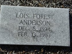 Lois <I>Forest</I> Anderson 