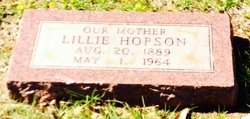 Lillie Mae <I>Bell</I> Hopson 