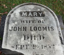 Mary <I>Provin</I> Loomis 