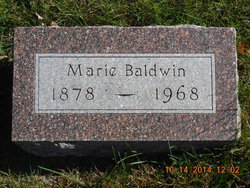 Marie Jane “Mary” <I>McKnight</I> Baldwin 
