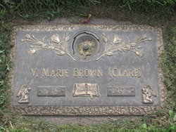 V. Marie <I>Clare</I> Brown 