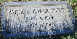 Patricia <I>Power</I> Dickey 