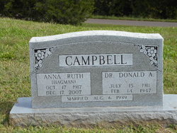 Anna Ruth <I>Hagman</I> Campbell 