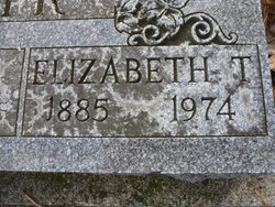 Elizabeth T <I>Amig</I> Bair 