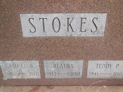 Reatha Alice <I>Hallock</I> Stokes 