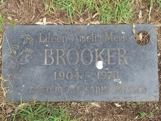 Eileen Amelia Merle Brooker 