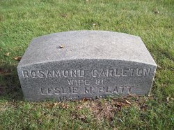 Rosamond <I>Carleton</I> Platt 