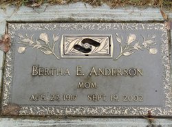 Bertha E Anderson 