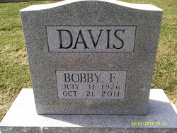 Bobby F Davis 