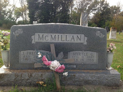 Myrtle Gertrude <I>Williams</I> McMillan 