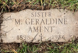 Sr Mary Geraldine Ament 
