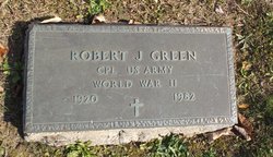 Robert J Green 