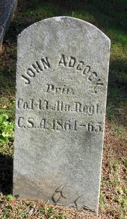 Pvt John W. Adcock 