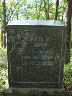 Martha A. “Mattie” <I>Moore</I> Jackson 