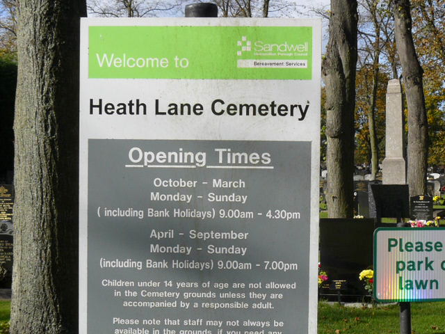 Heath Lane Cemetery