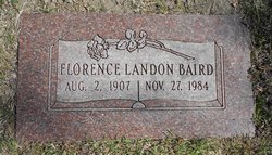 Florence <I>Landon</I> Baird 