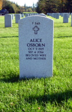 Alice <I>Scherf</I> Osborn 
