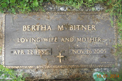 Bertha M <I>Sheriff</I> Bitner 