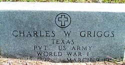 Charles W Griggs 
