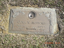 Cora Valentine <I>LeForce</I> Mefford 