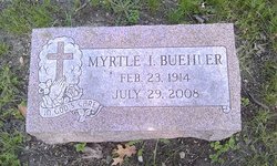 Myrtle I “Myrt” Buehler 