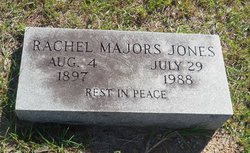 Rachel Elizabeth <I>Majors</I> Jones 