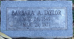 Barbara Ann <I>Lynn</I> Taylor 