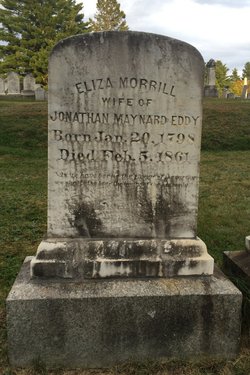 Eliza <I>Morrill</I> Eddy 
