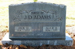 John D. “Jack” Adams Sr.
