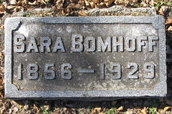 Sara <I>Foltz</I> Bomhoff 