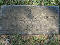 Cornelius A Culberson 