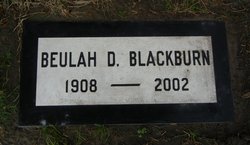 Beulah D. <I>Douglas</I> Blackburn 